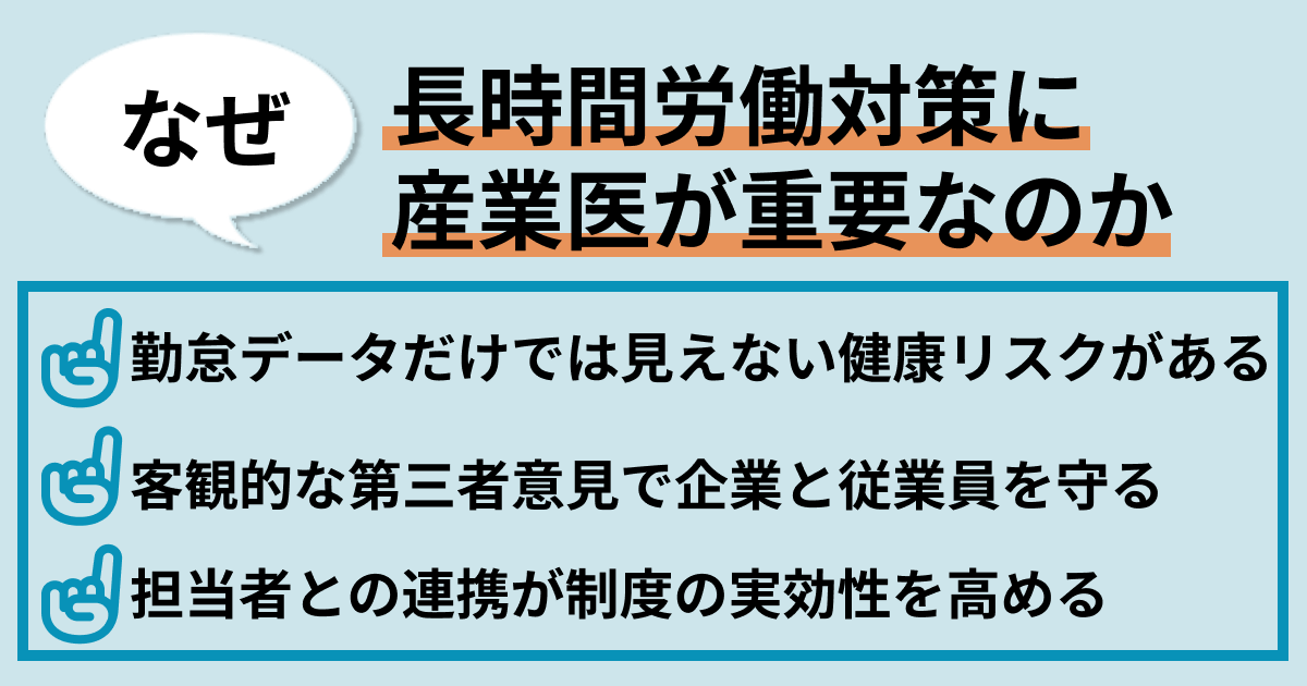 産業医の重要性