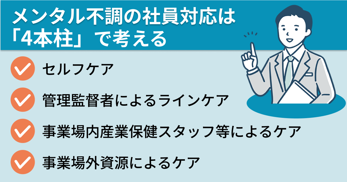 社員対応は4本柱で考える