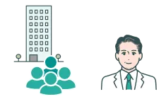 従業員1,000〜3,000人の大規模事業場の場合